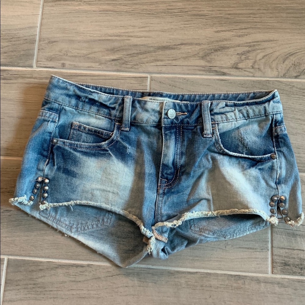 Studded shorts